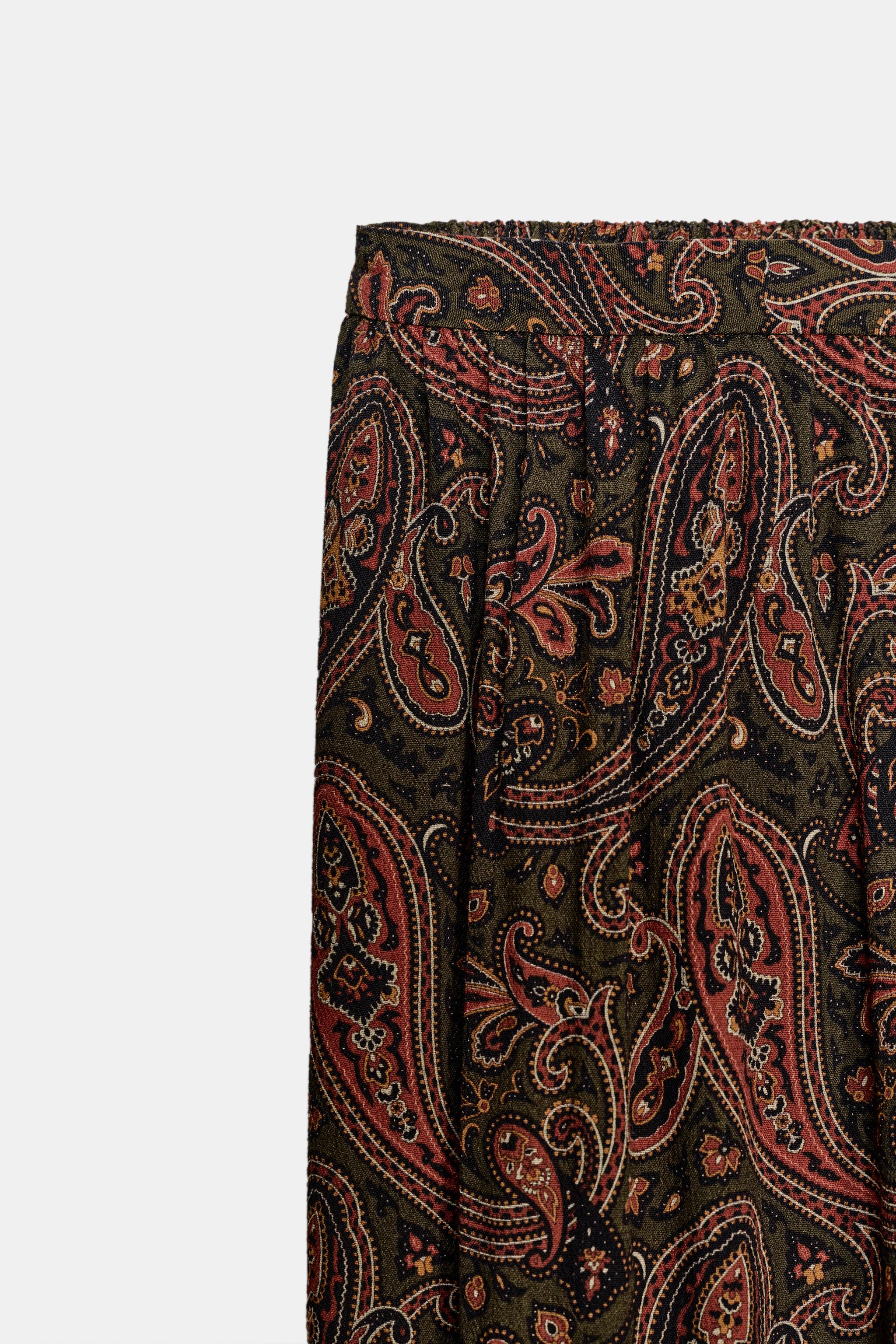 PAISLEY BLOOMER PANTS ZW COLLECTION